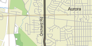 Orchard Road between Indian Trail Road and Jericho Road