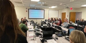 Tabletop Exercise at Kane County Office of Emergency Management